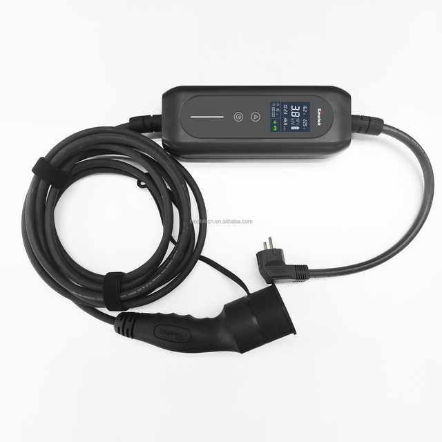Sinotek Fast Charger Portable Electric Vehicle Car Level 2 TYPE 2 EV Charger 3.5KW 16A