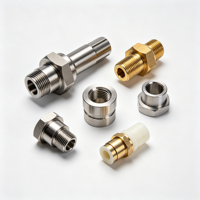 Servicio de Mecanizado de Piezas Torneadas por CNC Personalizadas, Acero al Carbono, Titanio, Latón, Aleación de Aluminio, Procesamiento de Torneado CNC