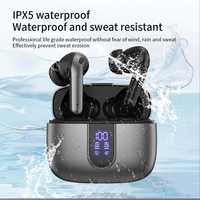 Auriculares Inalámbricos TWS Bluetooth BT5.3, Auriculares para Juegos de Latencia Ultrabaja, Resistentes al Agua IPX5, con Reducción de Ruido