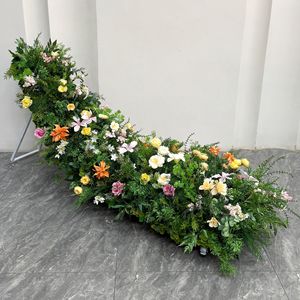 Arreglo Floral Artificial de Rosas y Hortensias en Cascada, Hecho a Mano, para Cumpleaños, Banquetes, Mesas de Hotel, Cajas, Escenarios de Boda - Product Image 2