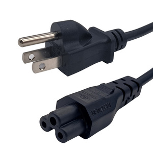 Cordon d'alimentation CA, prise C13, 15A, fil de cuivre, SJTOW, extrémité femelle IEC, pour l'électronique - Product Image 1