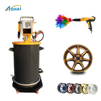 Machine de peinture électrostatique manuelle 110V/220V 40W, équipement thermique amovible pour chromage