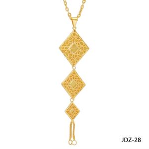 JXX Colgante de Alta Calidad con Tres Colgantes Unidos, Joyería Masculina de Oro 24K Estilo Dubái, Venta al por Mayor - Product Image 3