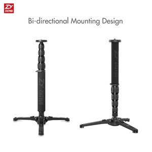 Trípode de monopié telescópico de extensión oficial <span class=keywords><strong>ZHIYUN</strong></span> para grúa 2 estabilizador de cardán de mano con accesorios de tornillo de montaje de 1/4" - Product Image 5