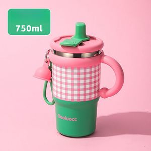 MAIMA Factory Direct Alta calidad 550ml Cerámica Interior 304 Acero inoxidable Botella de agua aislada al vacío Tapa abatible Niños - Product Image 1