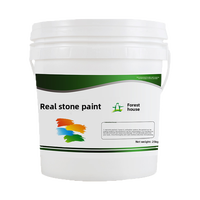 Peinture acrylique Senlinwu effet pierre véritable, ignifuge, imperméable, résistante à la pollution, revêtement liquide pour murs extérieurs en marbre, peinture pour bâtiments