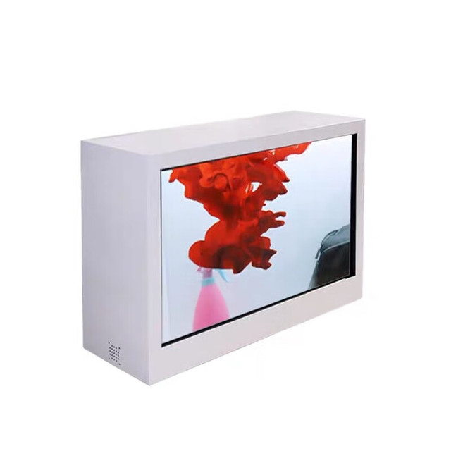 3D Holographic Box Showcase Digital Display Screen Kiosk Transparent LCD Advertising Display for Supermarket