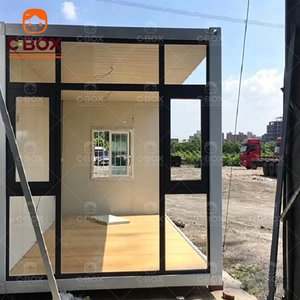 Cbox Bâtiments de bureau préfabriqués modernes en verre, dortoirs mobiles, salons de thé, maisons conteneurs en kit - Product Image 3