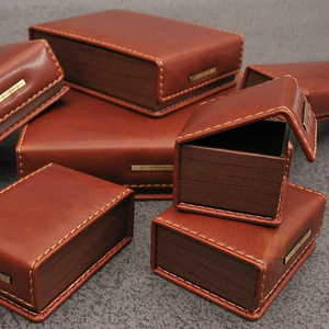 Wholesale Square Custom Luxury Display Leather <b>Watch</b> Storage Box <b>Case</b> Packaging - Product Image 2