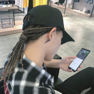 Perruque <span class=keywords><strong>Dreadlocks</strong></span> Tout-en-un pour Femme et <span class=keywords><strong>Homme</strong></span> – Style Hip-hop Alternative d'Été – Fabriquée à la Machine en Fibre Haute Température – Fixation sur la Tête - Product Image 3