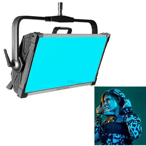 Yidoblo AI-3000C 300W פרו תמונה סטודיו אור ערכת עם Softbox 2800k-9990k מתכווננת RGBW LED וידאו סרט אור אפקטים CRI 95