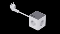 Nouveautés 2026 Prise multiple USB portable de voyage 16A avec 3 prises AC EU et 1 USB-A et 2 ports Type-C PD20W