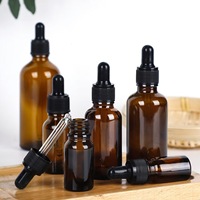 Flacons compte-gouttes vides haut de gamme 10ml 20ml 30ml 50ml 100ml pour les gouttes pour les yeux et les sérums cosmétiques