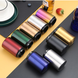 Tự Động Đẩy Xuống Mở Chai Bền Vững Thép Không Gỉ Châu Âu Phong Cách Quà Tặng Với Biểu Tượng Tùy Chỉnh In Chai Cap Opener - Product Image 4