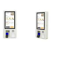Kiosque de commande automatique pour restauration rapide OEM, écran tactile, menu QSR, machine de paiement, kiosque de restaurant
