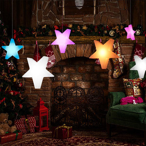 Decorazioni Natalizie Luminose/Stelle per Albero di Natale in Plastica Illuminata a LED per Esterni - Product Image 5