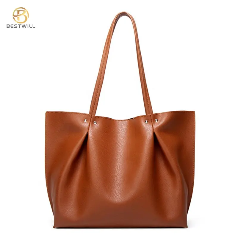 BESTWILL कस्टम फैशन उत्तम दर्जे का देवियों पु चमड़ा ढोना बैग डिजाइनर हैंडबैग के लिए महिलाओं लक्जरी महिलाओं के हाथ बैग