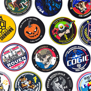 Proveedor directo de fábrica Bajo MOQ Parches de PVC personalizados, Fabricante de emblemas de PVC Parches de PVC personalizados con su logotipo - Product Image 2