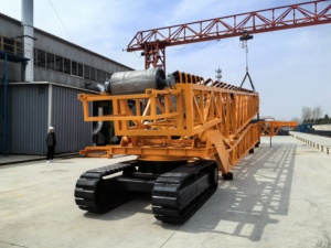 バルクマテリアルハンドリングソリューション用のトップクラスのモバイルラジアルテレスコピックコンベヤースタッカー - Product Image 2