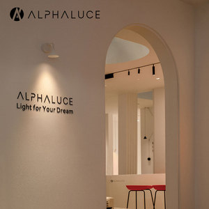 Alpha Chiếu Sáng Sản Phẩm Mới Nhất Trong Nhà Trang Trí Nội Thất 8W LED Tường Giường Sconces Chiếu Sáng Vòng Núi Đọc Bắc Âu Đèn Tường - Product Image 4