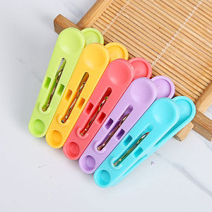 1101 Lot de 50 <span class=keywords><strong>pinces</strong></span> à linge en plastique pour le séchage domestique, idéales pour chaussettes, sous-vêtements et vêtements - Product Image 1