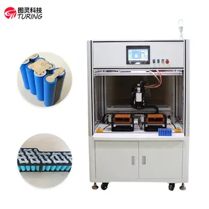 TR-H200S1 Automatic Double Sides 220V 3KW 18650 26650 32650 Lithium Battery Pack Assembly Spot Welding Machine
