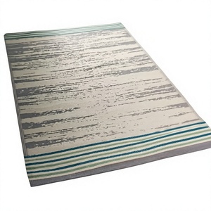 Striped Look Sustainable Eco Friendly Carpet Polypropylene Outdoor Plastic Rug Multifunctional Outdoor pp <b>Beach</b> <b>Mat</b> for Camping - Product Image 1