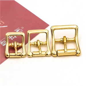 दुष्ट उच्च गुणवत्ता वाले ठोस पीतल सोने की प्लेटेड बेल्ट पिन बकल चमड़े के हार्डवेयर सहायक सामान बैग के लिए-प्रीमियम बैग - Product Image 5