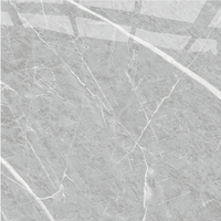 Carreaux de sol en céramique de décoration artificielle gris Code SH 60x60 Effet marbre Types de revêtements de sol en porcelaine Carreaux de sol en marbre