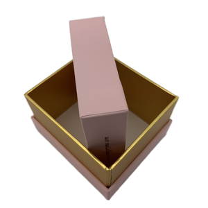 Caja de regalo con cubierta de Cielo y Tierra Rosa personalizada, caja de regalo de cartón, embalaje ecológico directo de fábrica - Product Image 4