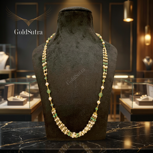 <b>Prestige</b> Freshwater Pearl Necklace Elegant Wedding Jewelry with Main Stone - Product Image 2
