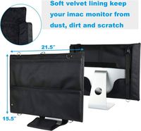 Sac de transport de voyage BSCI pour ordinateur de bureau Apple 21.5 pouces iMac A1224 / A1311/A1418, moniteur de protection TXEsign