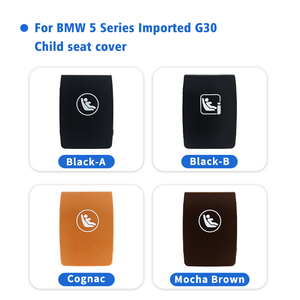 Para <span class=keywords><strong>BMW</strong></span> Serie 5 G30 importado: Cubierta de gancho ISOFIX para anclaje de asiento trasero de seguridad infantil, hebilla de embellecimiento, placa de gancho para cinturón de seguridad - Product Image 3