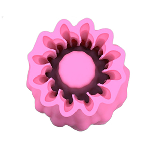 Creativo 3D divertente cartone animato successivo da ragazza di seta a forma di gamba in silicone fai da te cemento cemento cera gesso vaso di fiori - Product Image 4