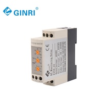 Relais de protection de tension DVRD 12V 24V 36V 48V DC 2CO, moniteur de surtension et de sous-tension