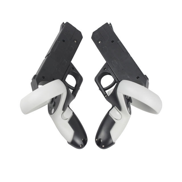 VR Shooter Games Pistol for Oculus Quest 2 Gun Stock Controller Handle Grip Enhanced FPS Gaming Experience for Quest 2 Case