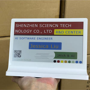 Nuevas Etiquetas de Precio Digitales ESL, Sistema EAS, Etiqueta Electrónica NFC para Estantes, Pantalla de Tinta Electrónica, Tarjeta de Identificación para Sistemas de Reserva de Conferencias y Reuniones - Product Image 2