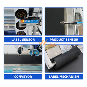 Cheap Price Paper Carton Plastic Doypack Sticker Tabletop Automatic Flat Surface <strong>Label</strong> <strong>Machine</strong> Applicator For Pouch Bag Box - Product Image 2