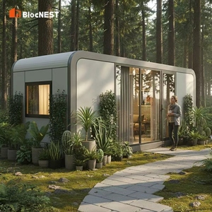 Cabina Prefabbricata Mobile ad Alta Resistenza, Casa Modulare Compatta Adatta per <span class=keywords><strong>Hotel</strong></span> e Aree Panoramiche - Product Image 5