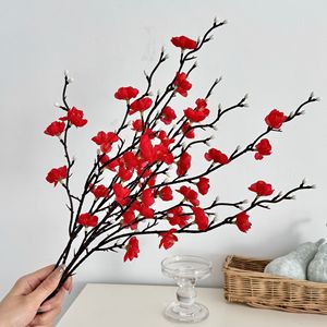 Ramas de Flores de Ciruelo Artificiales, Flores de Seda de Alta Simulación, Decoración para el Hogar de Año Nuevo Chino, Accesorios para Fotografía de Bodas - Product Image 3