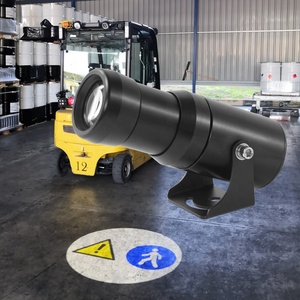 Factory Wholesale Luces Para Zonas Red Laser Line <b>Projector</b> Circle Zone Blue <b>Light</b> Safety Lamp Work <b>Light</b> New Models Factory Who - Product Image 2
