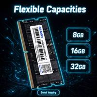 RAM DDR5 pour ordinateur portable 8 Go/16 Go/32 Go 4800/5600 MHz en stock Garantie de 5 ans