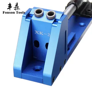 XK-2 Advanced Woodworking Pocket Hole Jig Kit System Oblique Hole Fixing Clip