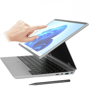 โน้ตบุ๊กอินเทล เซเลอรอน N95 ใหม่ ขนาด 14 นิ้ว พกพาสะดวก หน้าจอสัมผัสแบบโยคะ พับได้ 360 องศา สำหรับ<span class=keywords><strong>การ</strong></span><span class=keywords><strong>เรียน</strong></span> หน้าจอสัมผัส 2 in 1 พร้อมปากกาสไตลัส <span class=keywords><strong>ภาษา</strong></span>อังกฤษ - Product Image 1