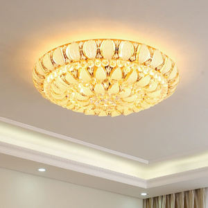 Palace lampade a sospensione seven stars moon lotus lampada da soffitto decorativa temple hall hotel lampadario di cristallo di loto - Product Image 5