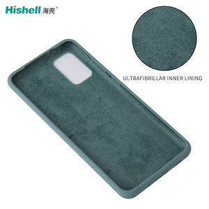 Coque de téléphone portable en Silicone liquide avec doublure en microfibre à trois couches pour Samsung Galaxy <span class=keywords><strong>S20FE</strong></span> - Product Image 6