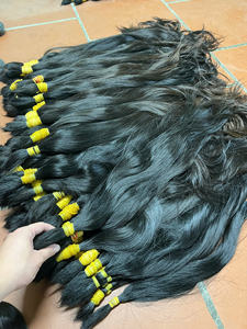 Vente en gros 2026 Cheveux vierges bruts du Vietnam de qualité supérieure, lisses, doublement tirés, non traités, cuticules alignées, mèches de cheveux humains - Product Image 6