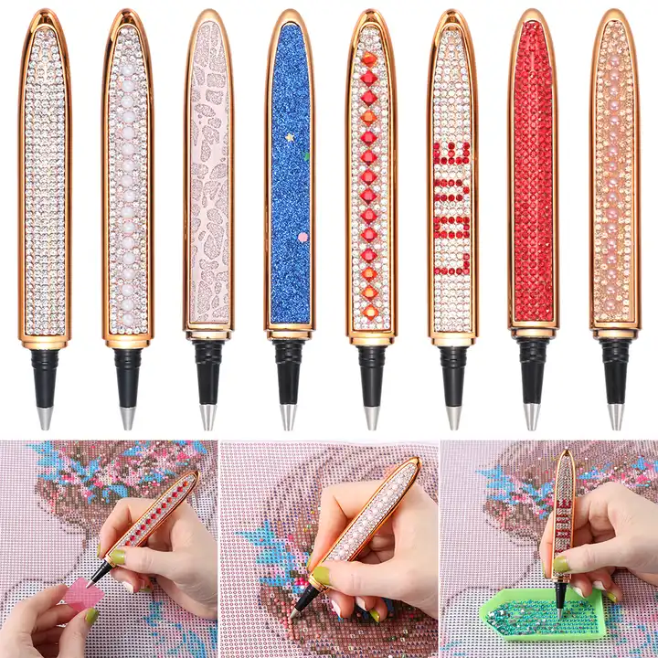 DIY Diamond Painting Pen Rhinestones Pictures Point Drill Pens for 5D  Painting