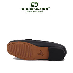 Scarpe basse casual da <span class=keywords><strong>donna</strong></span> in <span class=keywords><strong>pelle</strong></span> <span class=keywords><strong>nera</strong></span> senza fibbia per <span class=keywords><strong>donna</strong></span> mocassin di alta qualità - Product Image 6