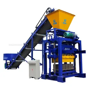 Cheap Kaidong QT4-35B Brick Making Machine Cement Paver Making Machinery For Small Business Ideas